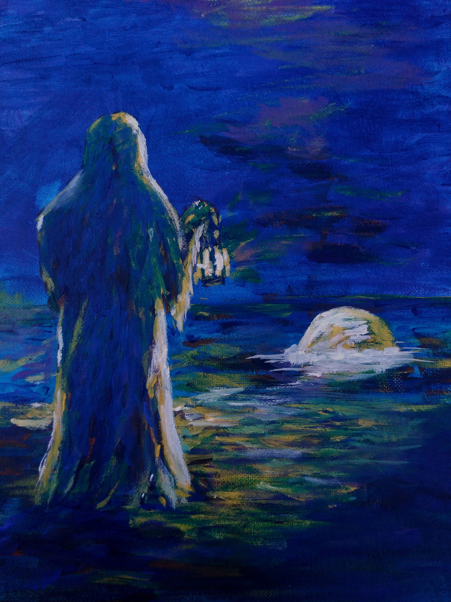 Untitled, acrylic on canvas, 202?