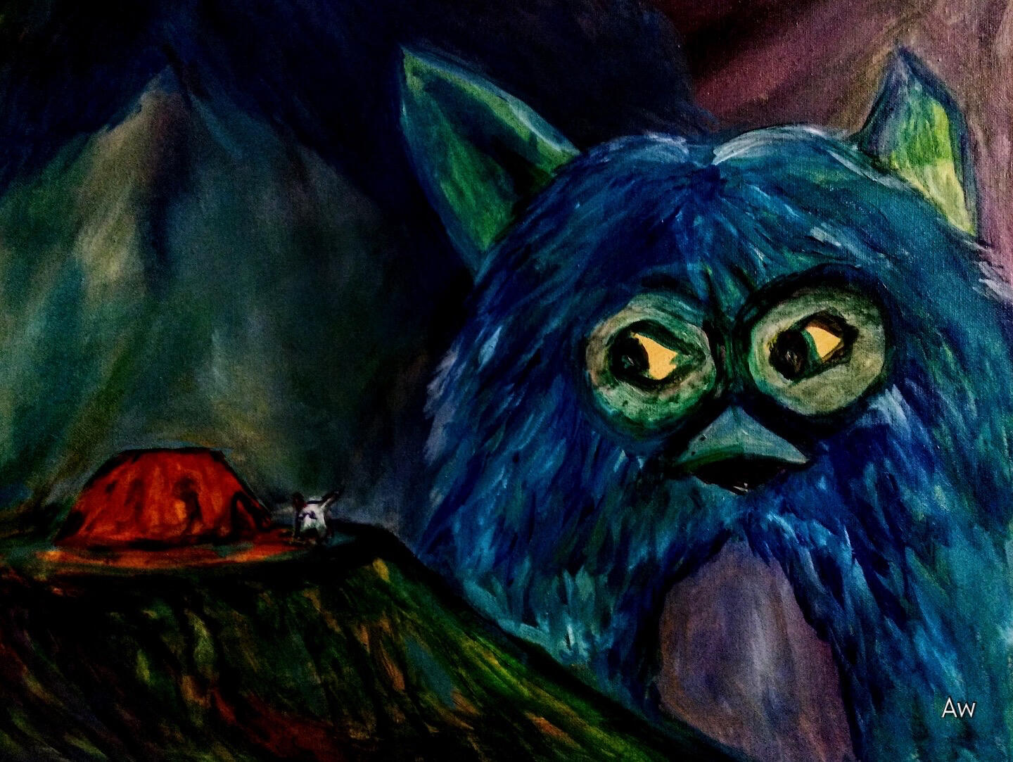 Wake Up, Acrylic, 2020