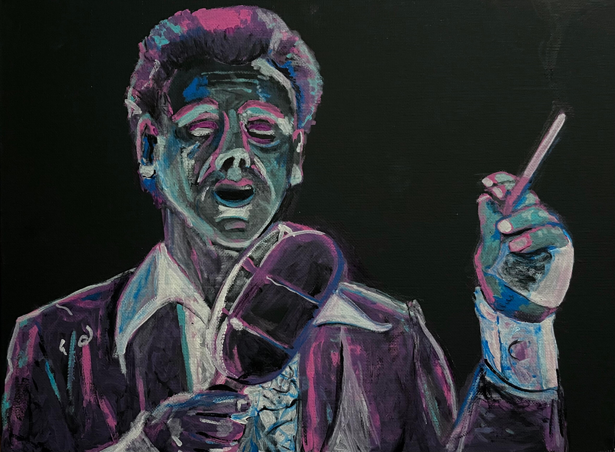Ben, acrylic on canvas, 2025
